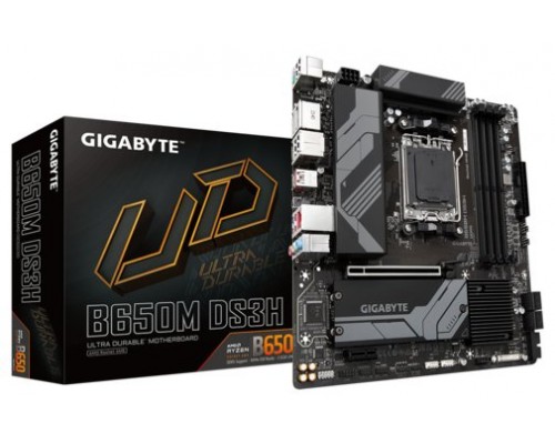 PLACA BASE GIGABYTE B650M DS3H AM5 MATX 4XDDR5